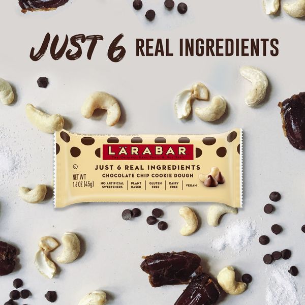 Larabar Chocolate Chip Cookie Dough 12-Count Gluten-Free Fruit & Nut Bars