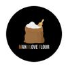 Bread Baking Bread Baker Sordough Baker Bakery Breadmaker PopSockets Swappable PopGrip