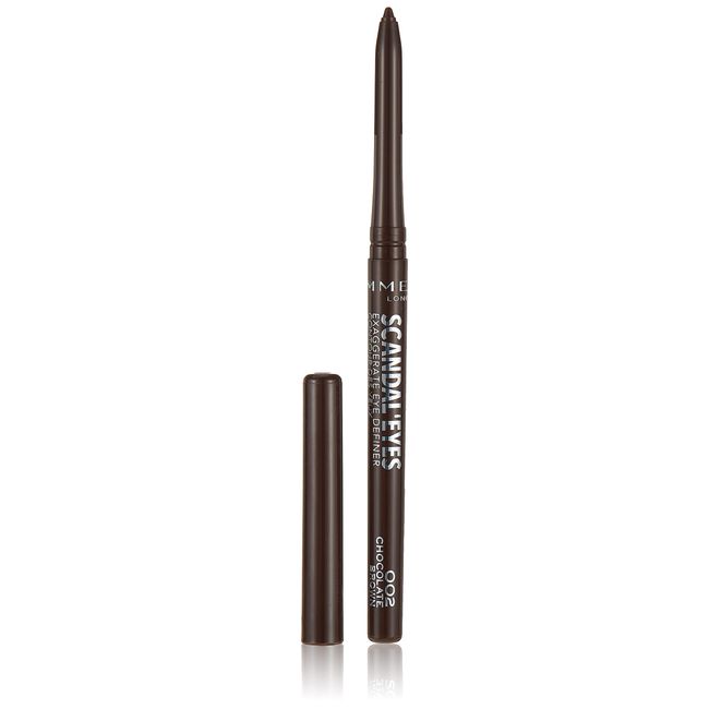 Rimmel Scandaleyes Exaggerate Eye Definer, 002 Chocolate Brown, 0.35g