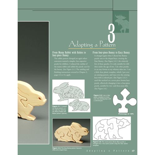 Animal Puzzles for the Scroll Saw, Second Edition: Newly Revised & Expanded, Now 50 Projects in Wood (Fox Chapel Publishing) Designs including Kittens, Koalas, Bulldogs, Bears, Penguins, Pigs, & More