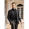 COOFANDY Men's Casual Slim Fit Turtleneck T Shirts Lightweight Basic Cotton Pullovers