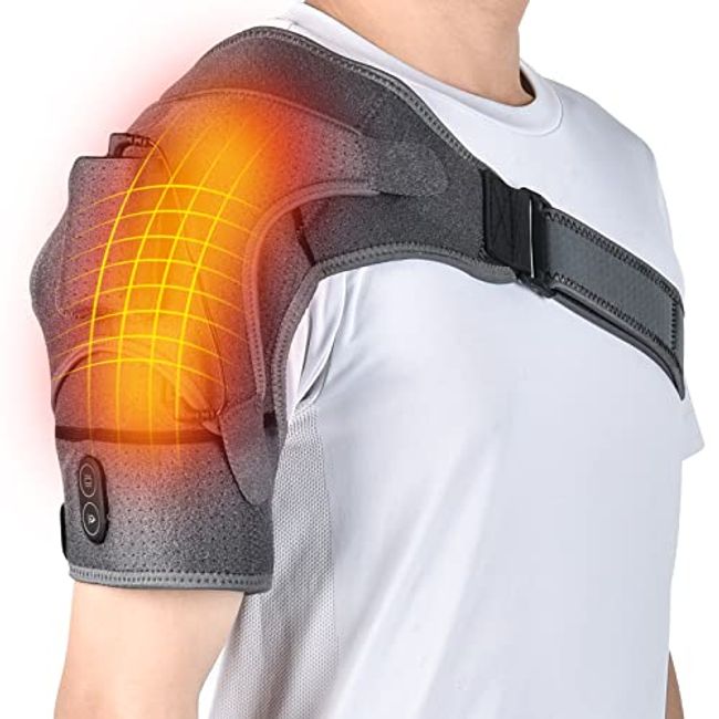 Massage heating vest - 3 temperature modes and 3 massage modes