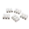 DollaTek 100Pcs CH-3 Spring Wire Connectors Electrical Cable Clamp Terminal Block