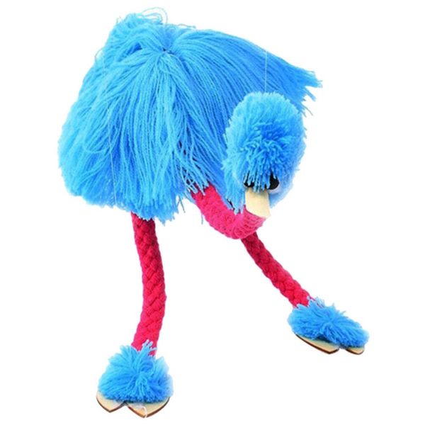 Toddmomy Ostrich Marionette Puppet Ostrich Hand Puppet Ostrich Marionette Toy Yarn Puppet String Doll Parent-Child Interactive Educational Toys