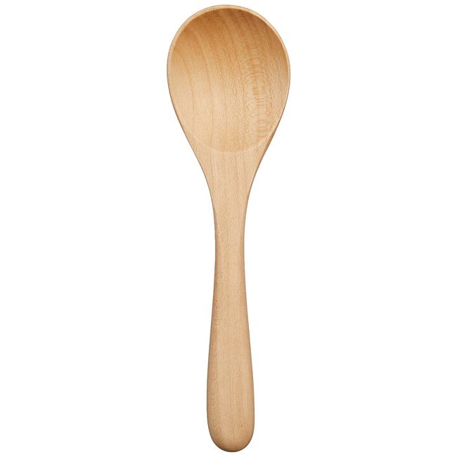 Craft Nuts OMC1211 Maple Cutlery Porridge Spoon, 61783 Maple Wood, Urethane Painting, Japan