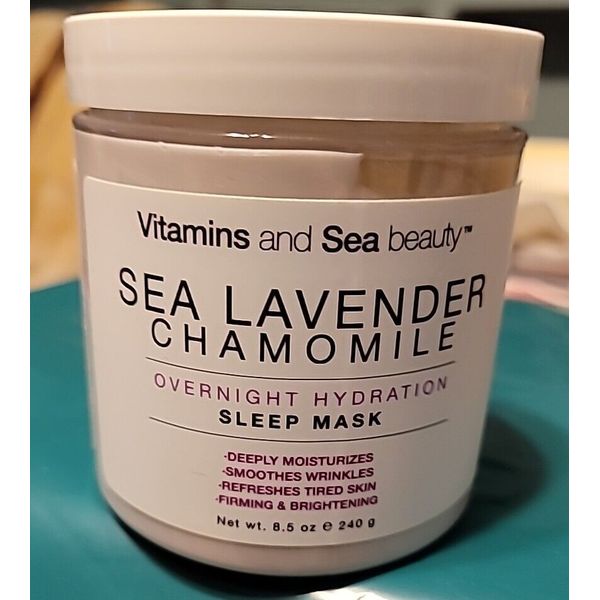 Vitamins Sea Beauty  Lavender Chamomile Overnight Sleep Mask 8.5 oz.