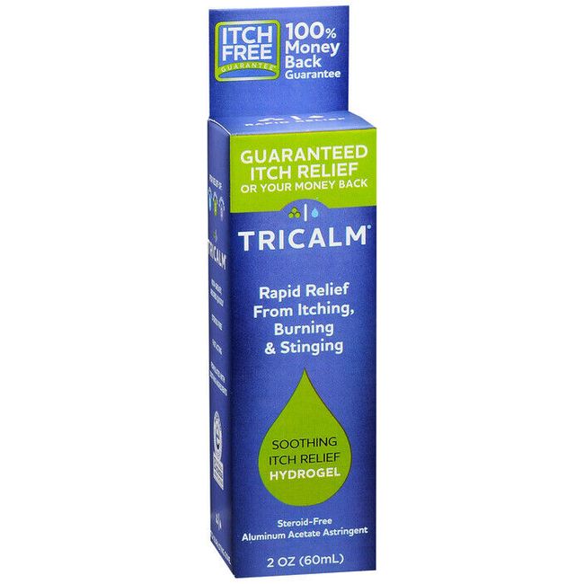 TRICALM ANTI-ITCH STEROID-FREE GEL 2OZ