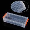 Eterspr 3PCS Translucent Pencil Box, Stackable Translucent Pencil Box, Plastic Pencil Box, for Students, Children, Schools, Office