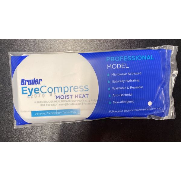 Bruder Moist Heat Eye Compress Professional Model Microwavable & Reusable - Mask