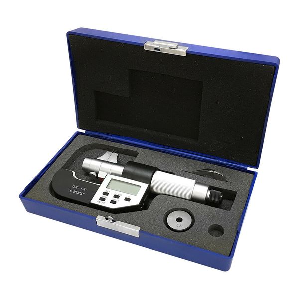 0.2-1.2" Grad 0.00005" Digital Disc Brake INSIDE MICROMETER Direct RS232 Output