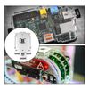 Rail Mounting Clip Practical DIN Rail Mounting Rack Sturdy Mounting Rail Clamp for Single Phase Solid State Relay