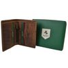 Visconti Mens Compact Leather Shirt Wallet Hunter Range (Oiled Tan)