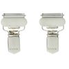 Prym Combi Clips, Silver, 25 mm, silberfarbig, 2 Stück