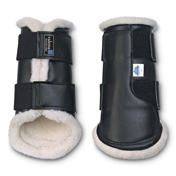 Valena Front Boots Medium Black