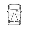 First Line FKB3011 Parking Brake Cable