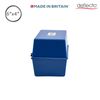 Deflecto Value Size 6 x 4 Index Card Box - Blue, CP011YTBLU