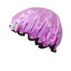 Wrapables® Fun and Novelty Double Layer Waterproof Shower Caps for Kids (Set of 2), Precious Bow
