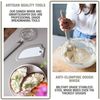 Breadsmart Artisan Bread Whisk and Bench Scraper Duo - Essential Dough Mixer Tools - Sourdough Bread Baking Supplies
