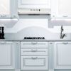 230CFM 30 inch Under Cabinet Range Hood White Painted 2 Speed Kitchen Vent LED