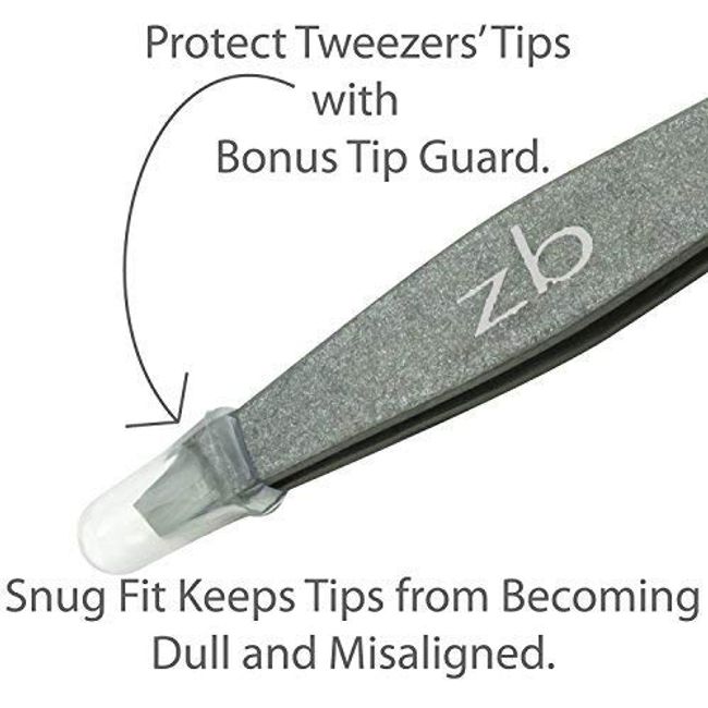 Mini Slant Tweezers  Silver – Zizzili Basics