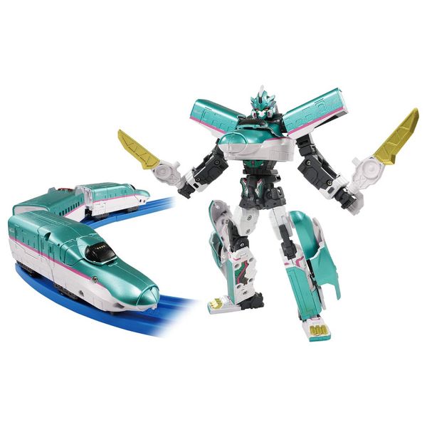 Plarail Shinkansen Transforming Robot Shinkalion Z Shinkalion Z E5 Hayabusa Green