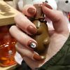 24pcs Effective Bear Chang Nail Jewelry False Nails Gradient Full Tip Simple