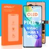 OLED for Google Pixel 7 LCD Screen Replacement - for Google Pixel 7 LCD Display Digitizer GVU6C GQML3 Touch Screen Assembly with Tools (Black)