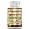 Defense10 Mushroom Complex Supplements Immune Support Lions Mane Reishi Maitake