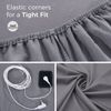 Grounding Fitted Sheets Queen Earthing Sheets Queen Size 95% Organic Cotton+ ...