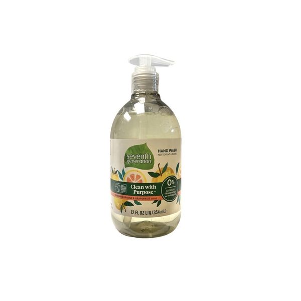 Seventh Generation Hand Wash - 12 fl oz Mandarin Orange and Grapefruit Scent