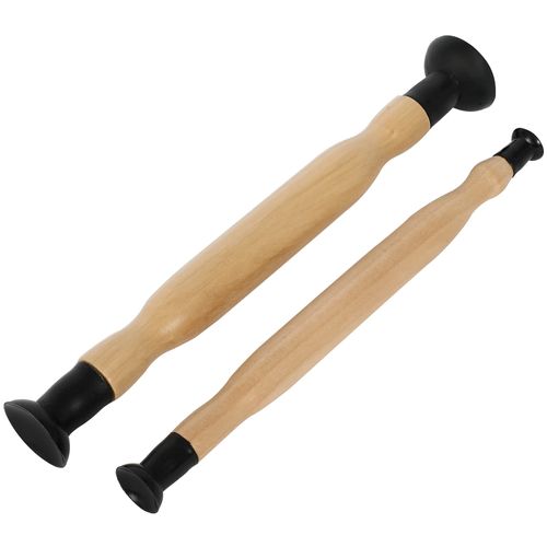 SCITOO 2-Piece Double Ended Grip Grinding Lapping Stick Tool Set 5/8" 13/16" 1-1/8" 1-3/8"