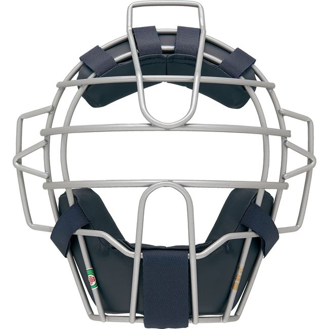 ZETT BLM3238 Baseball Soft Mask Silver x Navy (1329)