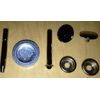 Apron Cover Repair Kit Press Studs Plus Tool for Silver Cross Coach Built Prams