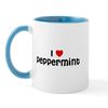 CafePress I * Peppermint Mug 11 oz (325 ml) Ceramic Coffee Mug