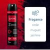 ABOVE Feel Free Zero - 12 Hours Antiperspirant Deodorant Spray for Men - Sensual and Floriental Fragrance - Notes of Jasmine - Protects Against Sweat and Body Odor - Stain and Cruelty Free - 3.17 oz