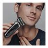 Braun Electric Razor for Men, Waterproof Foil Shaver, Series 7 7075cc, Wet & Dry Shave, With Beard Trimmer, Rechargeable, Clean & Charge SmartCare Center and Leather Travel Case Included, Black