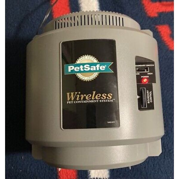 PetSafe IF-100 Wireless Fence Pet Containment System Unit & Power Supply