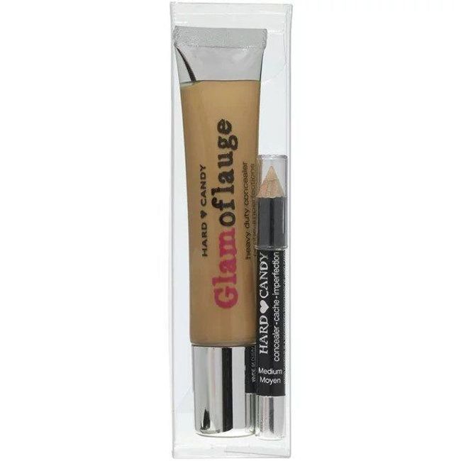 HARD CANDY HEVY DUTTY CONCEALER WITH CONCALER PENCIL CARAMEL 1222