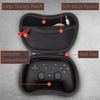 Orzly Case for Google Stadia Controller - Protective Case with Internal Storage Pocket for Charging Cable