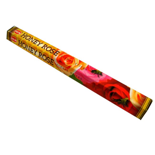 Incense Honey Rose Incense Stick /HEM HONEY ROSE/Incense/Indian Incense/Asian Miscellaneous Goods (Post-mail delivery option available/1 postage fee will be charged for every 6 boxes)