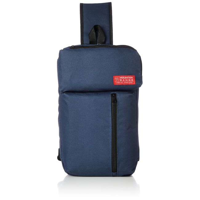 Kawayoshi MOUNTAIN RANGE SMB-02 Body Bag, Navy, Height 14.2 inches (36 cm), Width 7.9 inches (20 cm), Depth 3.5