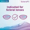 leralFil Saline Solution for Scleral, Soft, & Rigid Gas Permeable Lenses, Buf...