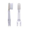 Soladay Replacement Brush for SOLADEY (4 pieces) 3 rows Compact/Soft (Shiken)