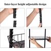 Adjustable Wall Mount Spice Rack Organizer, 12-Tier Dual-Use (Multi-Use) Hanging