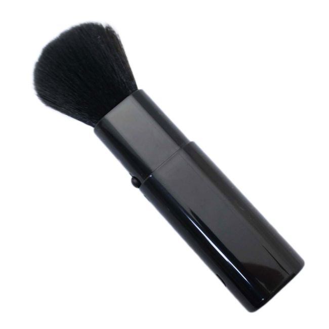 Shida Seishindo MK-370BK Makeup Brush, Slide, Face Brush, Made in Japan, Black