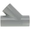 GF Piping Systems CPVC Pipe Fitting, Wye, Schedule 80, Gray, 1-1/2" Slip Socket