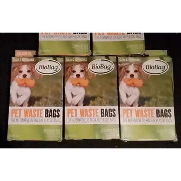 BioBag Clean & Responsible Pet Waste Bags Set of 3 Boxes of 50 Bags (150 TOTAL)