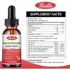 Magnesium Glycinate Drops, Liquid Magnesium Complex 2000mg Supplement with Magne