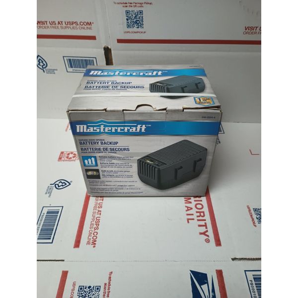 MASTERCRAFT GARAGE DOOR OPENER BATTERY BACKUP 046-0504-4 BRAND NEW FAST SHIPPING