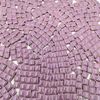 CarAngels Ceramic Mosaic Tiles DIY Home Decor Handmade Craft Ceramic Crafts 500g Solid Pattern (Purple)